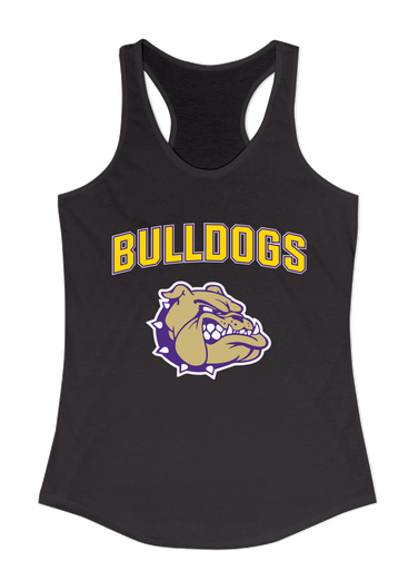 Queen Creek Bulldogs Mascot #6 Women's Tank Top