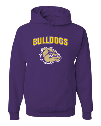 Queen Creek Bulldogs Mascot #6 Men's Premium Hoodie