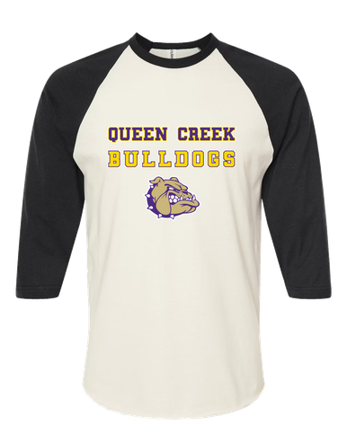 Queen Creek Bulldogs Spirit Women's Baseball T-Shirt