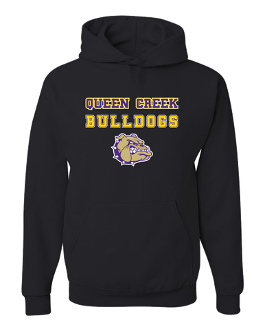 Queen Creek Bulldogs Spirit Men's Premium Hoodie