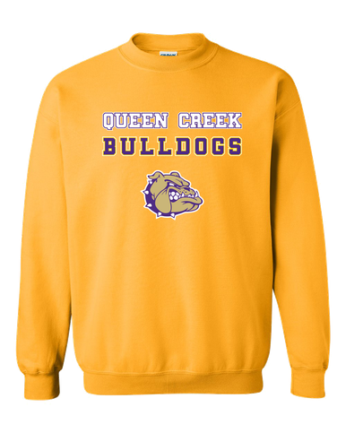 Queen Creek Bulldogs Spirit Men's Sweatshirt