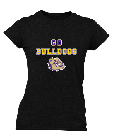 Queen Creek Bulldogs Go Team Women's Premium SS T-Shirt