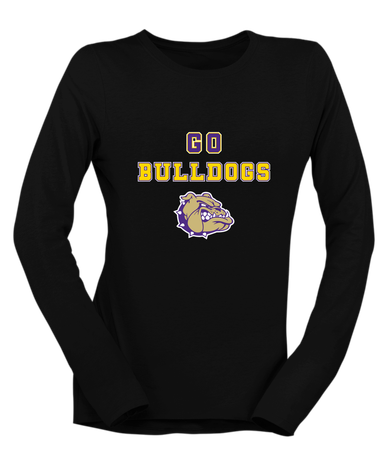 Queen Creek Bulldogs Go Team Women's Premium LS T-Shirt