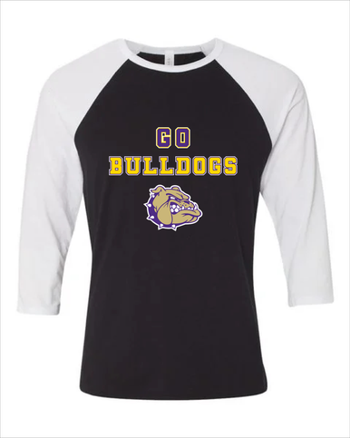 Queen Creek Bulldogs Go Team Women's Baseball T-Shirt
