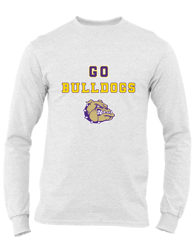 Queen Creek Bulldogs Go Team Men's Premium LS T-Shirt