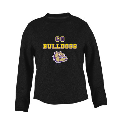Queen Creek Bulldogs Go Team Women's Sweatshirt