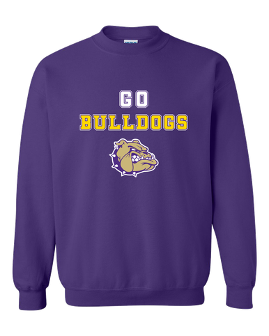 Queen Creek Bulldogs Go Team Men's Sweatshirt