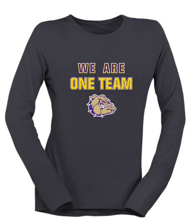 Queen Creek Bulldogs We Are One Team Women's Premium LS T-Shirt