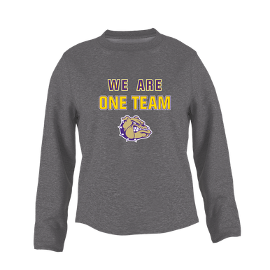Queen Creek Bulldogs We Are One Team Women's Sweatshirt