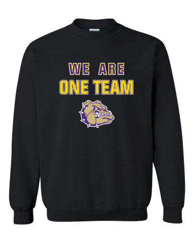 Queen Creek Bulldogs We Are One Team Men's Sweatshirt