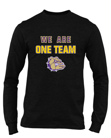 Queen Creek Bulldogs We Are One Team Men's LS T-Shirt
