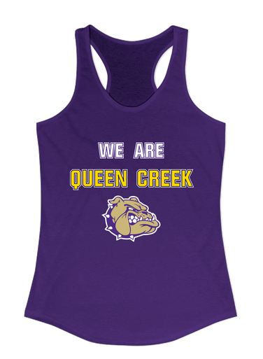 Queen Creek Bulldogs We Are Women's Tank Top