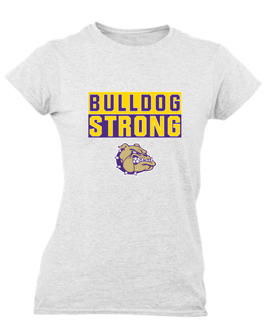 Queen Creek Bulldogs Strong #1 Women's SS T-Shirt