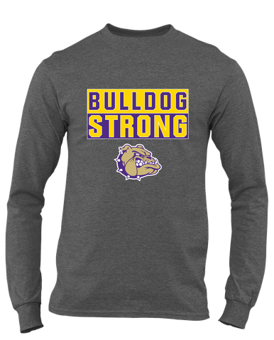 Queen Creek Bulldogs Strong #1 Men's Premium LS T-Shirt