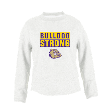 Queen Creek Bulldogs Strong #1 Women's Sweatshirt
