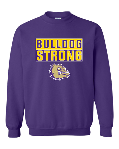 Queen Creek Bulldogs Strong #1 Men's Sweatshirt