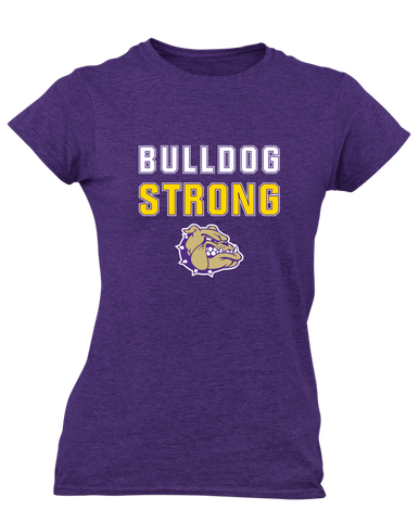 Queen Creek Bulldogs Strong #2 Women's Premium SS T-Shirt