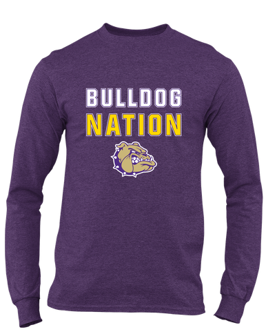 Queen Creek Bulldogs Nation #2 Men's LS T-Shirt