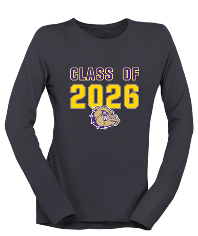 Queen Creek Bulldogs Class of 2026 Women's LS T-Shirt