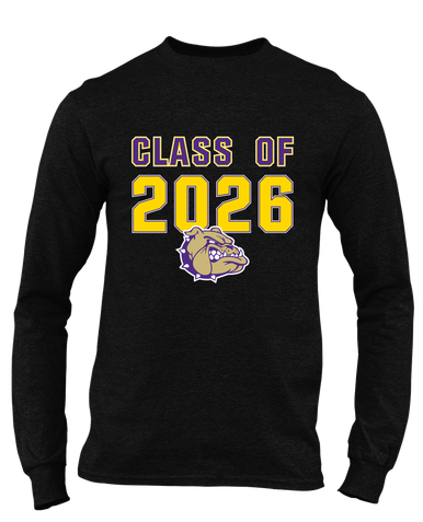 Queen Creek Bulldogs Class of 2026 Men's LS T-Shirt