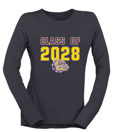 Queen Creek Bulldogs Class of 2028 Women's Premium LS T-Shirt