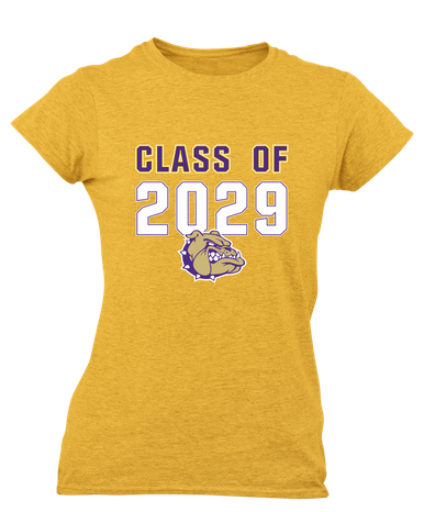 Queen Creek Bulldogs Class of 2029 Women's Premium SS T-Shirt