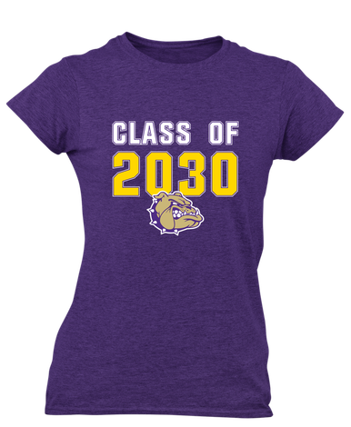 Queen Creek Bulldogs Class of 2030 Women's Premium SS T-Shirt