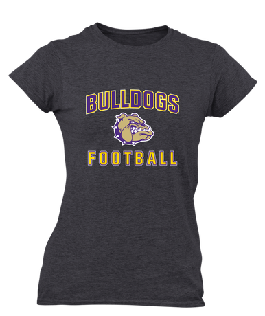 Queen Creek Bulldogs Football #1 Women's Premium SS T-Shirt