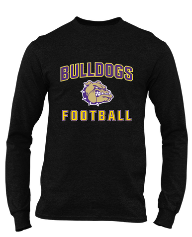 Queen Creek Bulldogs Football #1 Men's LS T-Shirt