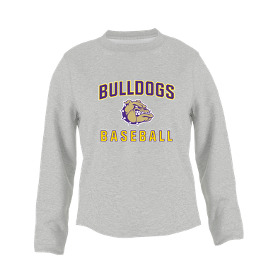 Queen Creek Bulldogs Baseball #1 Women's Sweatshirt