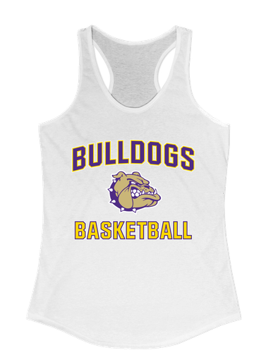 Queen Creek Bulldogs Basketball #1 Women's Tank Top