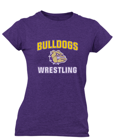 Queen Creek Bulldogs Wrestling Women's SS T-Shirt