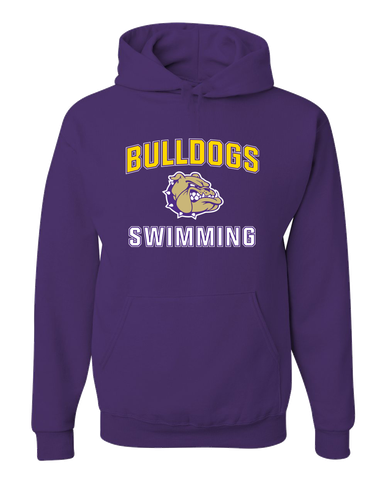 Queen Creek Bulldogs Swimming Men's Premium Hoodie