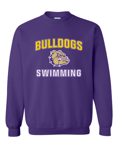 Queen Creek Bulldogs Swimming Men's Sweatshirt