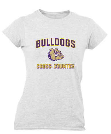 Queen Creek Bulldogs Cross Country Women's SS T-Shirt