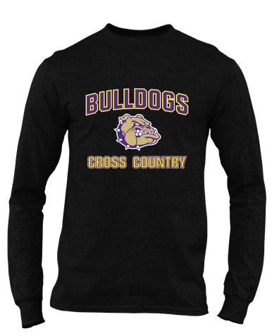 Queen Creek Bulldogs Cross Country Men's Premium LS T-Shirt