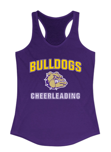 Queen Creek Bulldogs Cheerleading Women's Tank Top