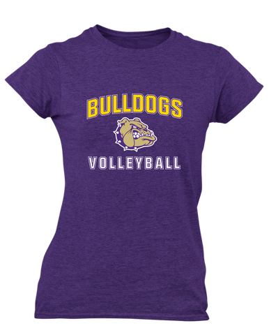 Queen Creek Bulldogs Volleyball Women's SS T-Shirt
