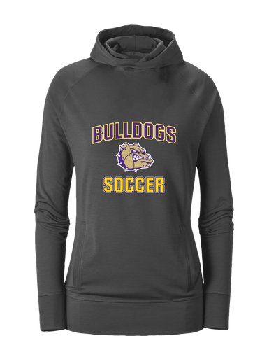 Queen Creek Bulldogs Soccer #1 Women's Hoodie