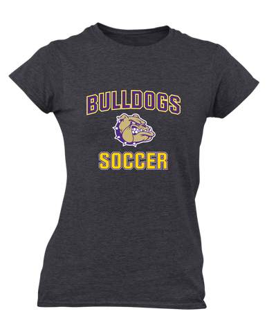 Queen Creek Bulldogs Soccer #1 Women's SS T-Shirt