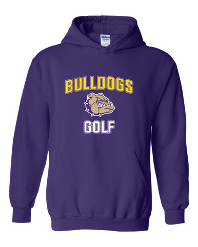Queen Creek Bulldogs Golf Men's Hoodie