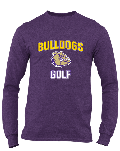 Queen Creek Bulldogs Golf Men's LS T-Shirt