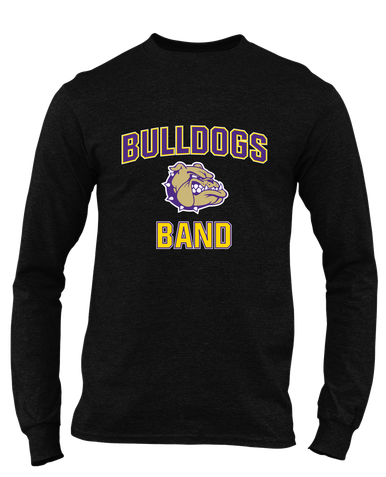 Queen Creek Bulldogs Band # 1 Men's LS T-Shirt