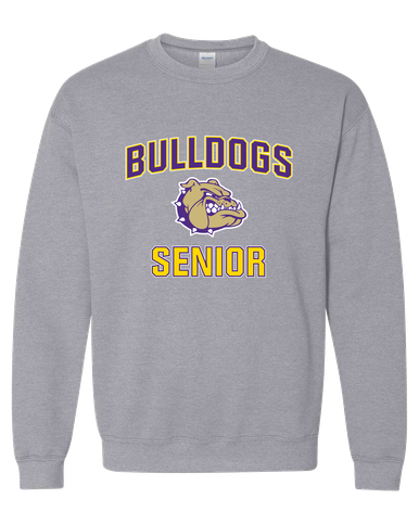 Queen Creek Bulldogs Senior #1 Men's Sweatshirt