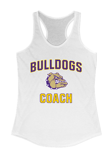 Queen Creek Bulldogs Coach Women's Tank Top
