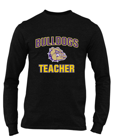 Queen Creek Bulldogs Teacher Men's Premium LS T-Shirt