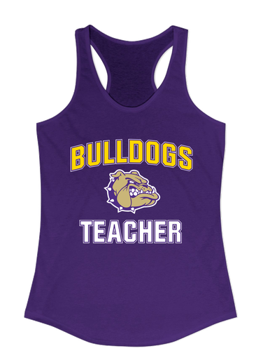 Queen Creek Bulldogs Teacher Women's Tank Top
