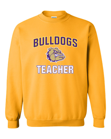 Queen Creek Bulldogs Teacher Men's Sweatshirt