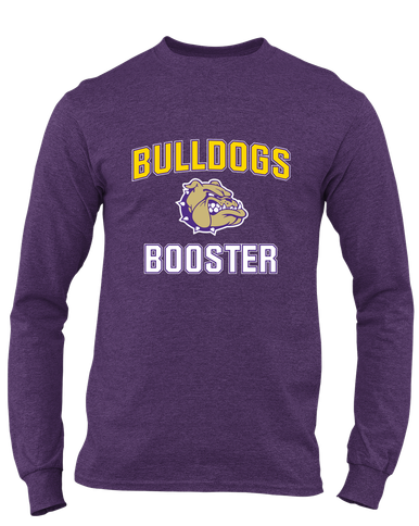 Queen Creek Bulldogs Booster Men's LS T-Shirt