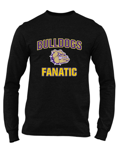 Queen Creek Bulldogs Fanatic Men's LS T-Shirt